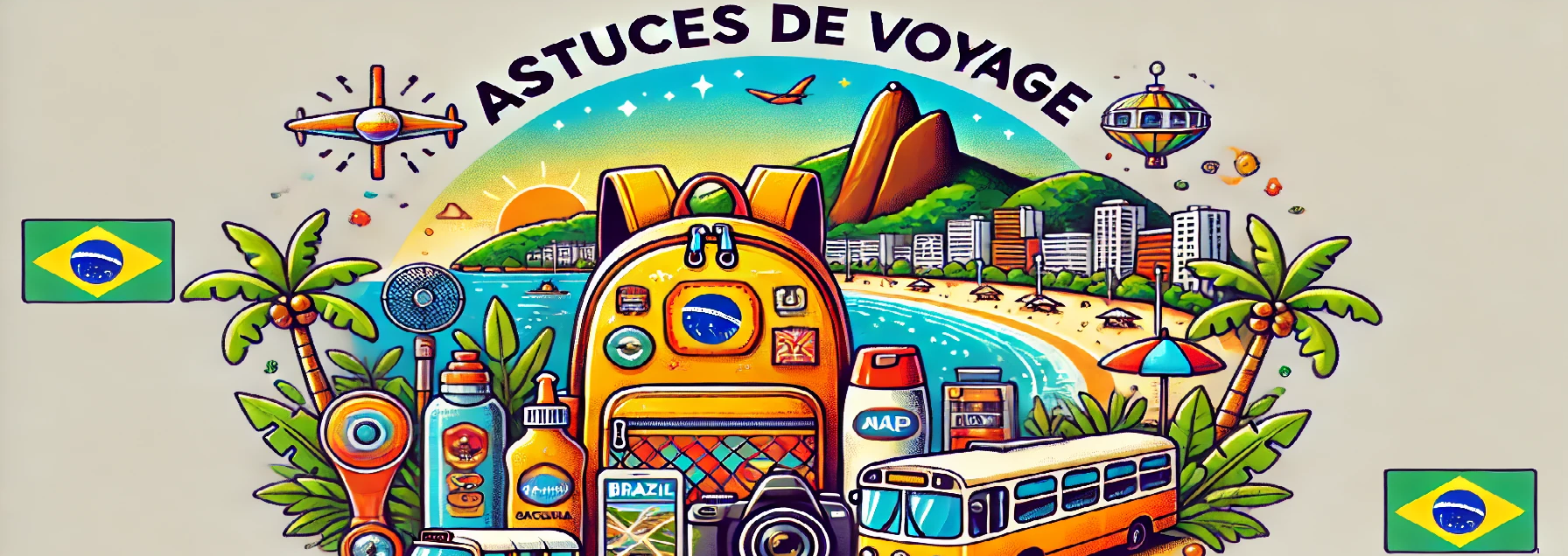 ASTUCES DE VOYAGE POUR LE BRÉSIL